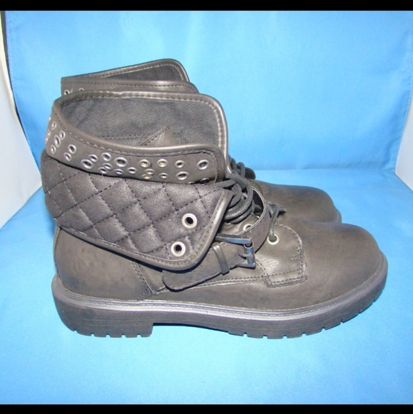 Women's  Rock & Candy Ankle Boots 6.5 Black - Picture 2 of 8